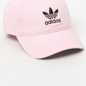 Pink adidas hat!
